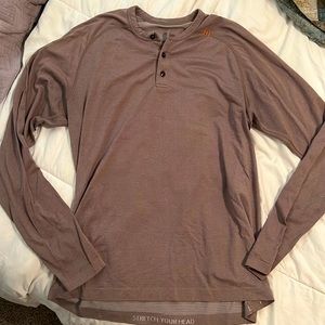 Mens luluelmon LS metal vent